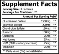 Joint mobility plus ingredients