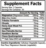 Ultimate Test+ ingredients