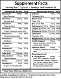 Ultra Multi Vitamin+ ingredients