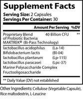Probiotic+ ingredients